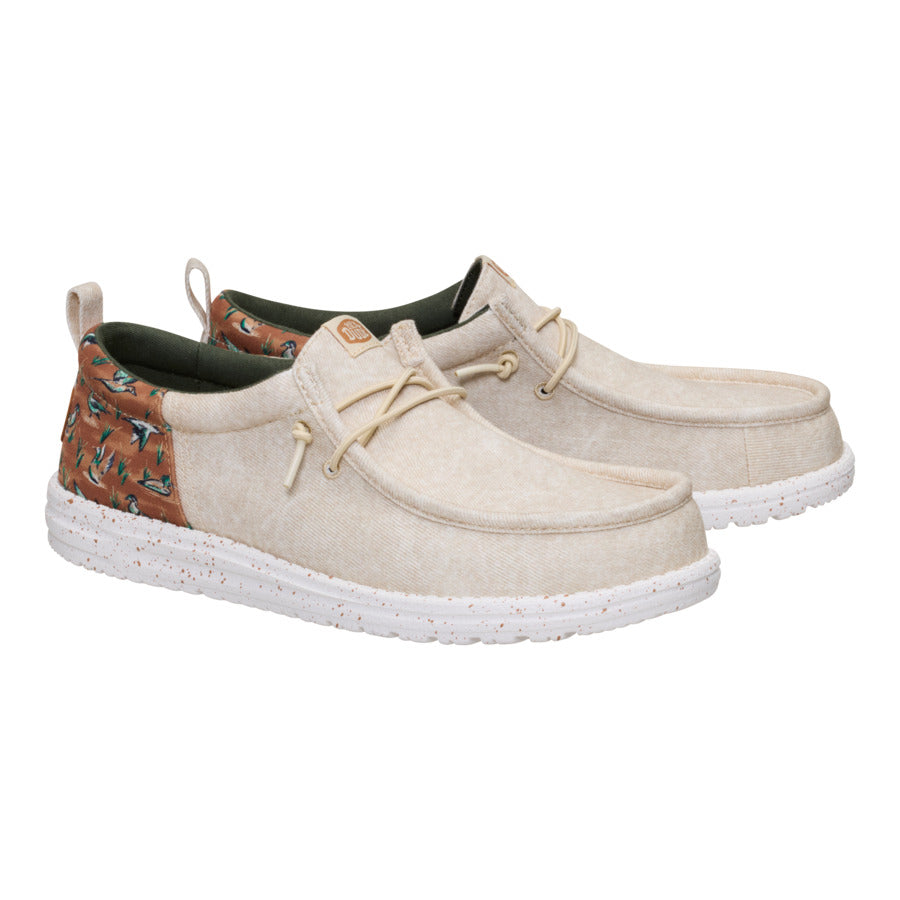 Wally Funk Duck Print - Wood Ash/Multi