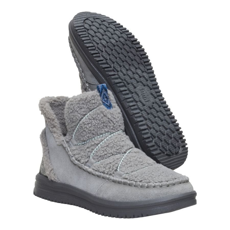 Camden Suede Cozy - Charcoal