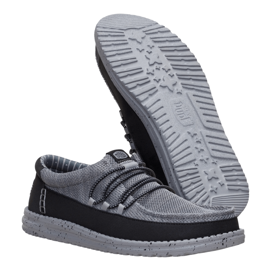 Wally Guard Stretch Sox - Flannel Grey/Multi