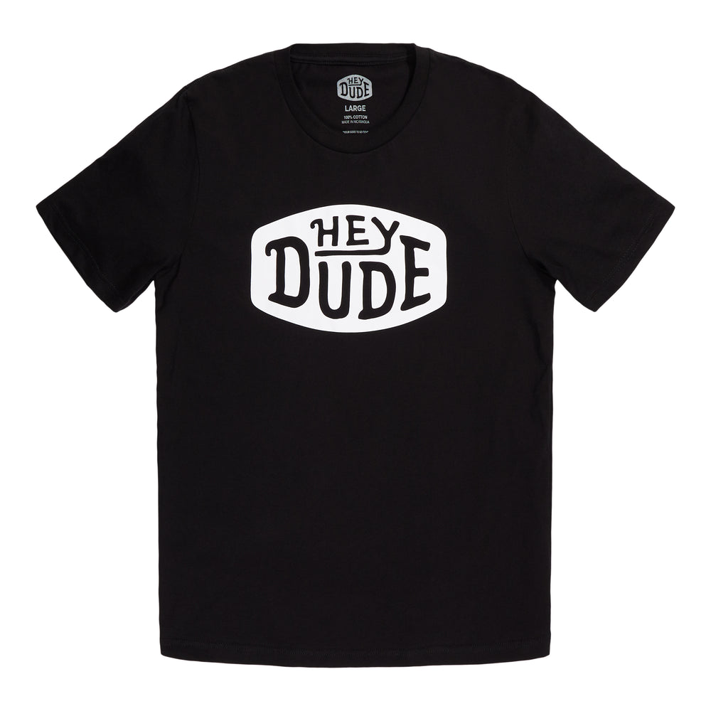 Go To Chest Buckle Tee - Black